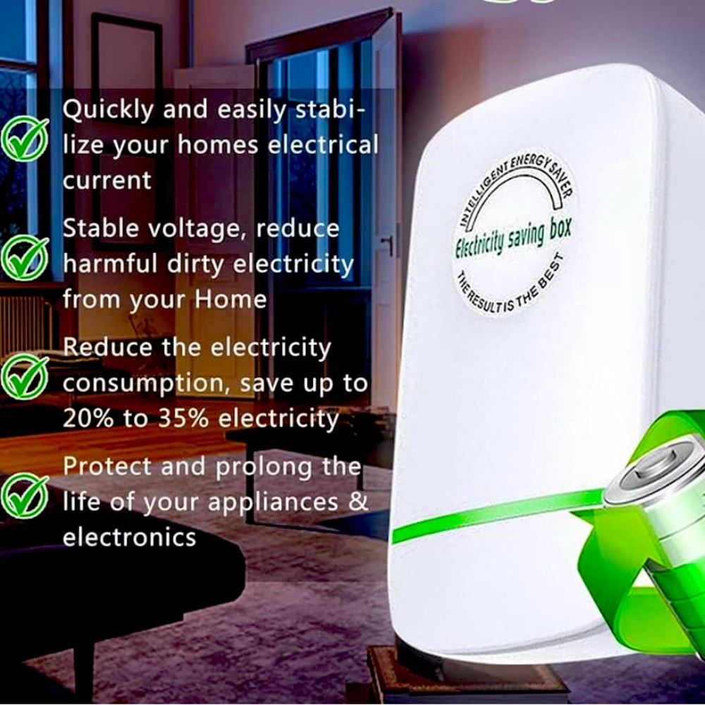 Esaverwatt Smart Electicity Regulator Intelligent Electricity Saving Box. 2 PACK